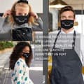 Miniatyrbild 4 av 4: INN Masque 6PCS Dekorationsföremål Dekorativt Objekt Återanvändbart Andningsbart Tvättbart Mask med Öronkrok Dekorativ Mask