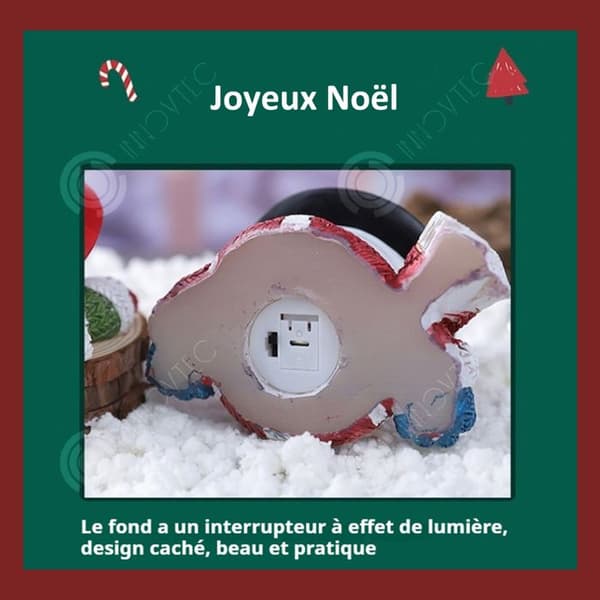 INN Ornament 11x10,7x9,5cm vinter jul snögubbe hantverk atmosfär presenter jubileumsdekoration små dekorativa föremål