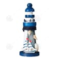 Miniatyrbild 1 av 4: INN Ornament 13,5x5cm, minifyr i medelhavsstil med havsutsikt rumsdekoration små dekorativa föremål
