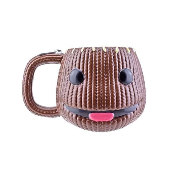 Sackboyformad mugg - PALADONE - 550 ml - Brun - Keramik