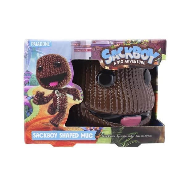 Sackboyformad mugg - PALADONE - 550 ml - Brun - Keramik