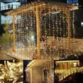 Miniatyrbild 2 av 4: TD® 6m*3m Gardinljus, LED Fairy Lights, 8 lägen, 594 LEDs, Varmvitt Ljus Mood Lamp