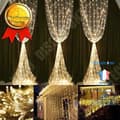 Miniatyrbild 1 av 4: TD® 6m*3m Gardinljus, LED Fairy Lights, 8 lägen, 594 LEDs, Varmvitt Ljus Mood Lamp