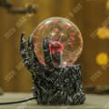 Miniatyrbild 4 av 4: TD® Skalle och hand Dekorativ lampa Statuseffekt Blixtstatiskt ljus Halloween Röd jonboll