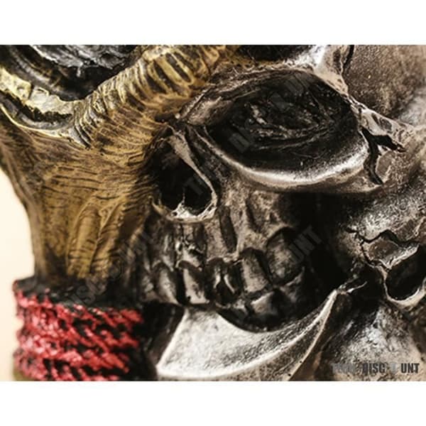 TD® Skalle och hand Dekorativ lampa Statuseffekt Blixtstatiskt ljus Halloween Röd jonboll