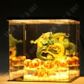 Miniatyrbild 1 av 4: TD® Dragon Ball Shenlong Crystal Ball Stativ Handgjord låda Shenlong modell 3,5 cm Dragon Ball Hylla Display Box