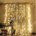 Miniatyrbild 4 av 4: TD® MEIHE LED Strängljus Julfest Gardinljus Dekoration Varmvit EU-kontakt 220V (3*3m)