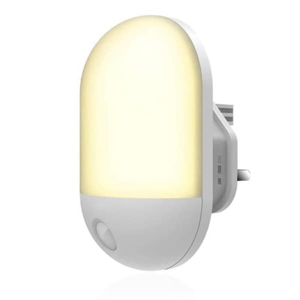 TD® LED Automatisk Vägg Nattlampa med Skymningssensor Belysning för Baby Sovrum Vardagsrum Garage och