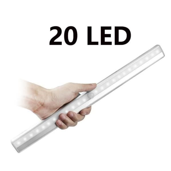 TD® LED Trådlös PIR Auto Motion Sensor Infraröd Nattljus Skåp Trapplampa