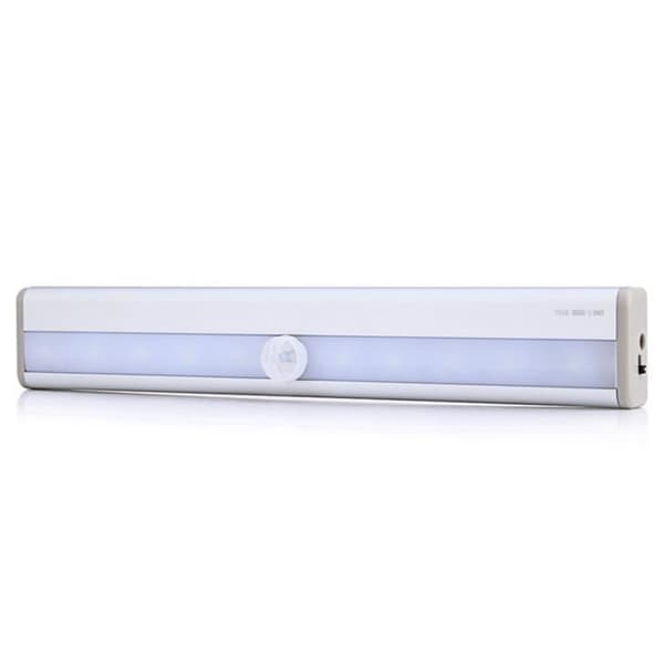 TD® LED Trådlös PIR Auto Motion Sensor Infraröd Nattljus Skåp Trapplampa
