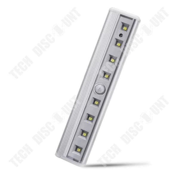 TD® LED Trådlös PIR Auto Motion Sensor Infraröd Nattljus Skåp Trapplampa