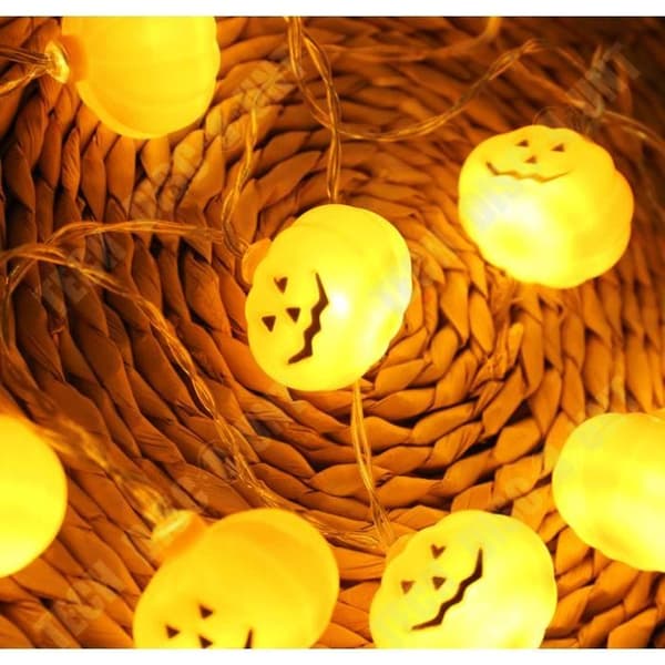 TD® Halloween String Lights - Ghost Festival Pumpkin LED String Lights - Holiday Dekoration Fairy Lights