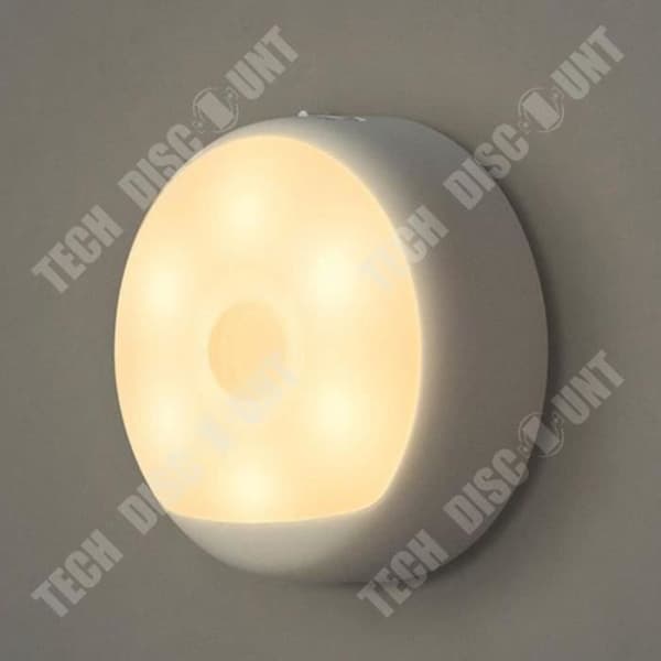 TD® LED Nattljus Infraröd rörelsesensor USB Uppladdningsbar