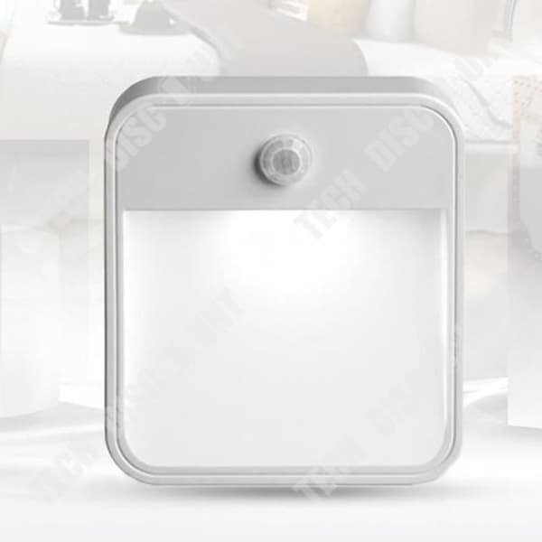TD® LED Trådlös PIR Auto Motion Sensor Infraröd Nattljus Skåp Trapplampa