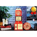 Miniatyrbild 1 av 4: TD® vintage telefonkiosk dekoration retro deco billig modell hus sovrum tjej industriell inredning realistisk original