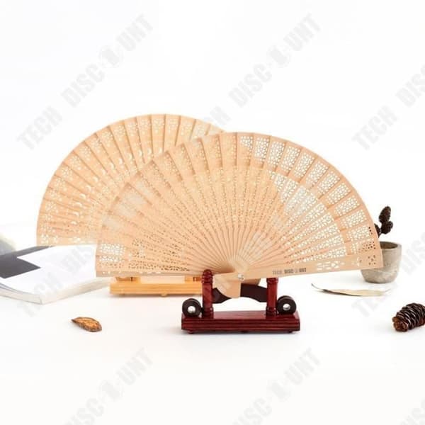 TD® Autentisk Fan Burma-inspirerad Asiatisk Kinesisk Japan Presentdekoration Tillbehör Mode Elegant handgjord present