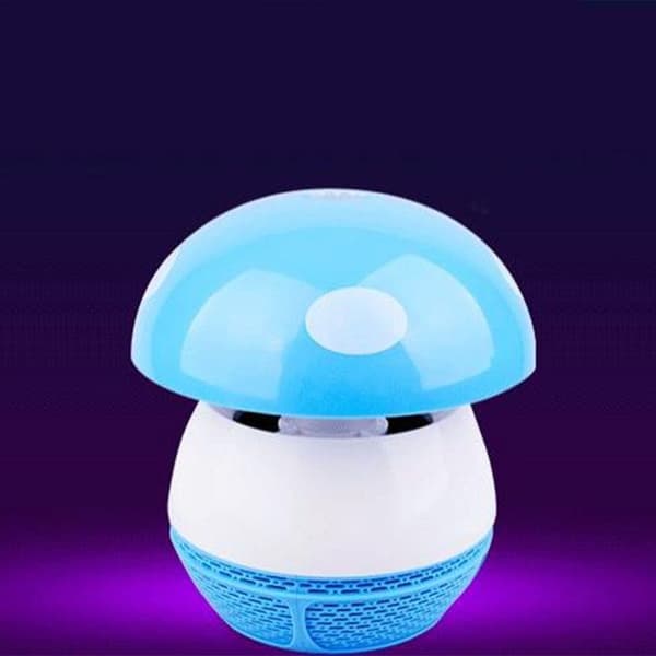 TD® Hushållsbutik Svamplampa UV-lampa Myggdödare Trap - Bug Killer (blå)