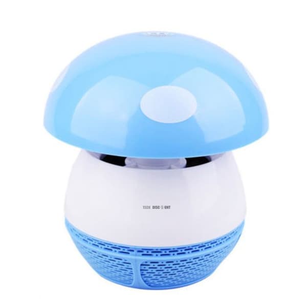 TD® Hushållsbutik Svamplampa UV-lampa Myggdödare Trap - Bug Killer (blå)