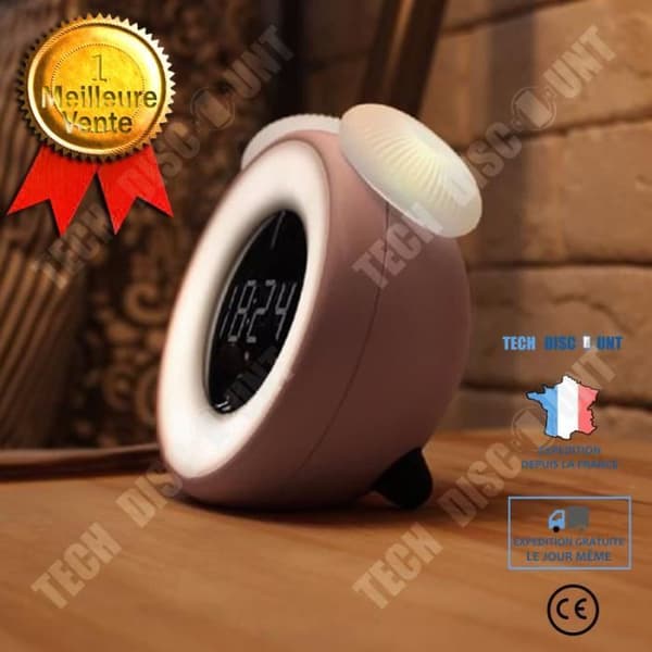TD® Sleep Trainer för barn Wake Up Light Control Mushroom Night Light