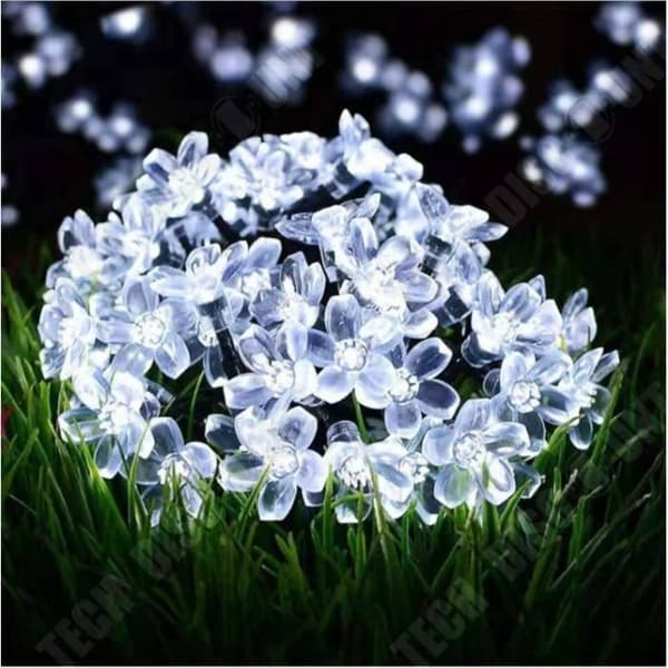 TD® Cherry LED String Lights Vattentät Lampa Pärlor Mjukt Ljus Säker användning 30LED 6,5m