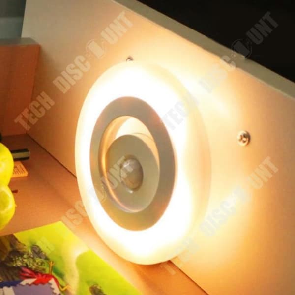 TD® trådlös rörelsesensor Batteridriven nattlampa Vägglampa för entré Hall Hall Källare NATTLJUS UT UR PUERICULTU