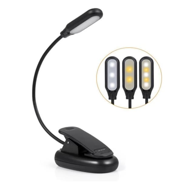 Läslampa - TD - Fällbar - 500mAh - Mjukt ljus - Modern design