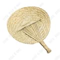 Miniatyrbild 1 av 4: TD® Enkel handvävd cattail fläkt Sommar cattail fläkt Banan fläkt Rund fläkt Palace fläkt