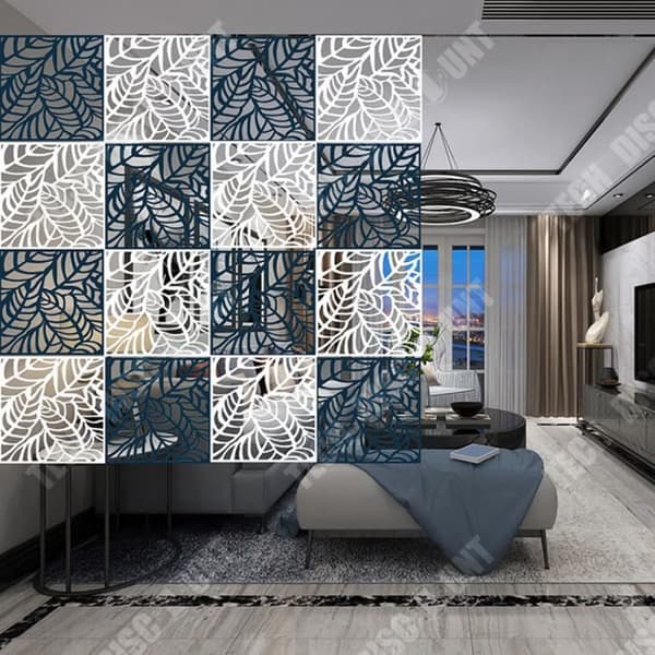 TD® Hängande rumsavdelare 40 x 40 cm 4 st Sovrumsdekoration Rumsavdelare Rumsavdelare