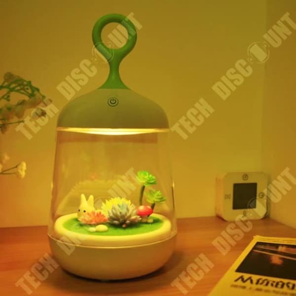TD® Cross-border populär kreativ led-bordslampa usb sovrum sänglampa nattlampa 2020 kreativ julklapp växtlampa