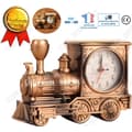 Miniatyrbild 1 av 4: TD® Creative Clock Bil Retrostil Gammal Klassisk Modern Original Bord Timmar Tid Visar Brun Klocka