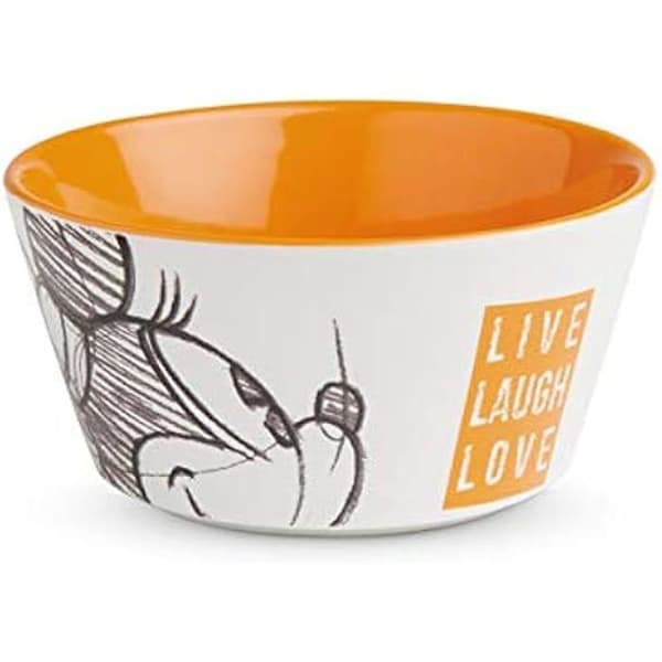Bol - EGAN - Minnie Lev, Skratta, Älska - Orange - Multicolor - Storlek S
