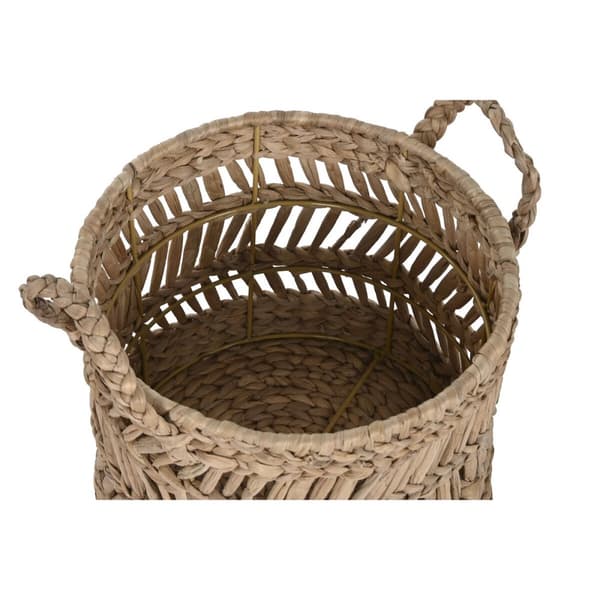 Korg - set Home ESPRIT Naturell Metall Naturliga fibrer (3 Delar)