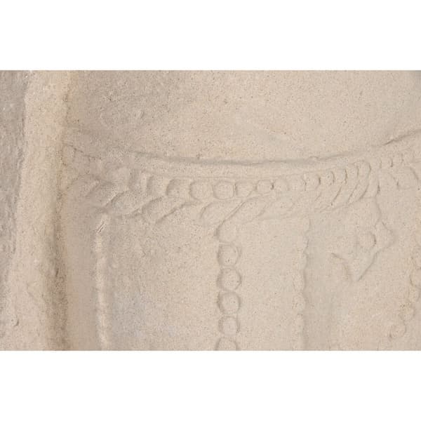 Dekorativ Figur Home ESPRIT Hvit Svart Buddha 40 x 27 x 148 cm