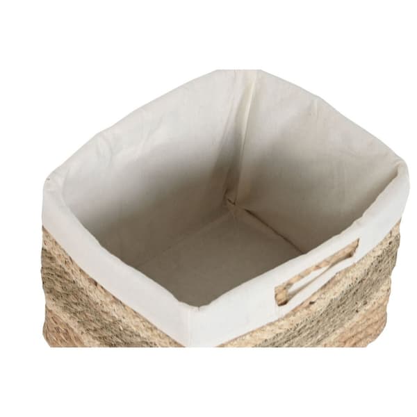 Basketballsett Home ESPRIT Naturell Sjøgress Tropisk (3 Deler)