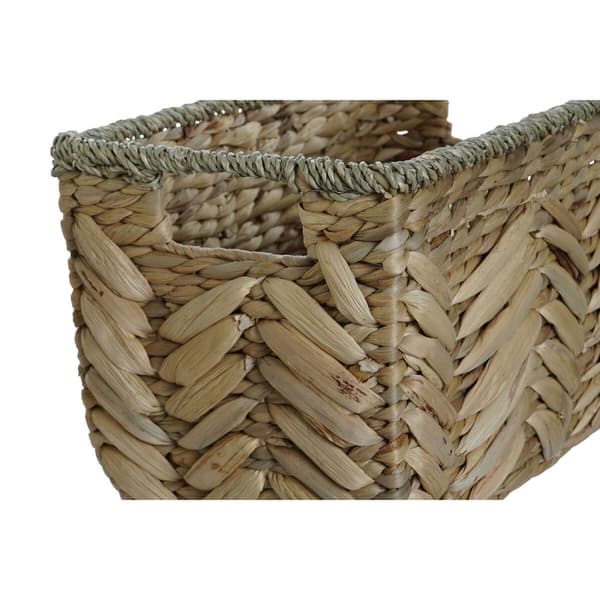 Korg - set Home ESPRIT Naturell Sjögräs Naturliga fibrer Boho (3 Delar)