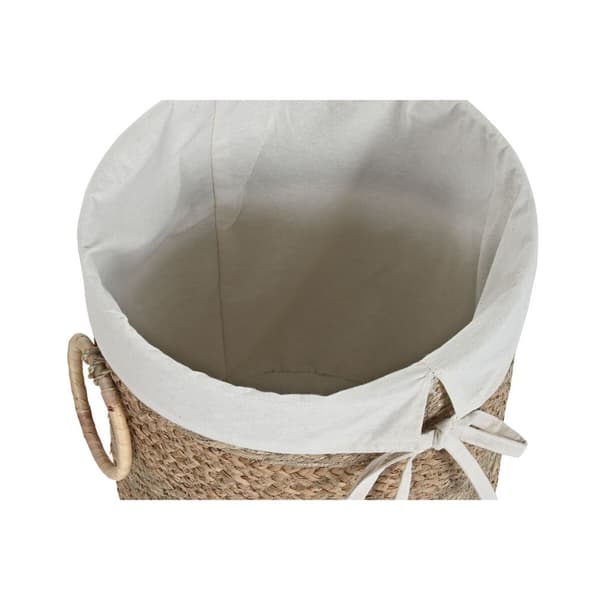 Korg - set Home ESPRIT Kräm Naturell Sjögräs Tropiskt (2 Delar)
