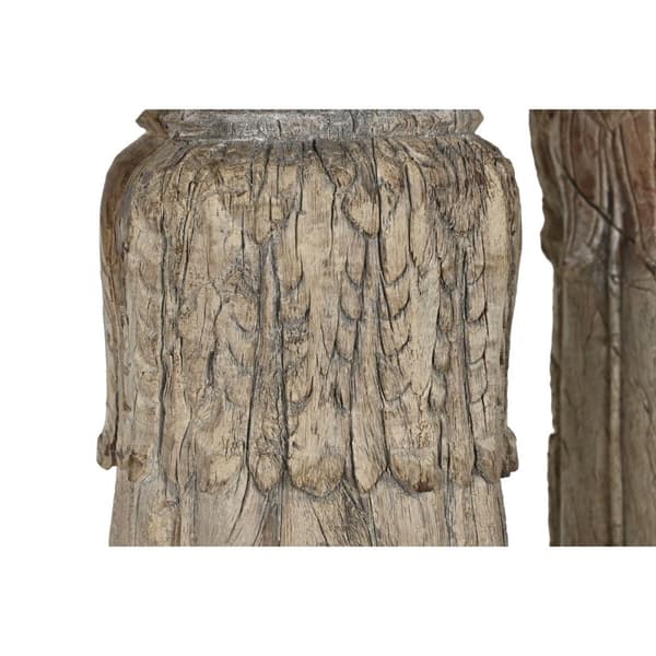 Prydnadsfigur Home ESPRIT Naturell 23 X 23 X 149 cm
