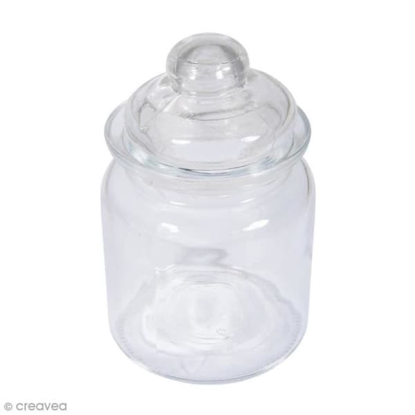 Godisfat med lock - 8 x 12,5 cm - 280 ml