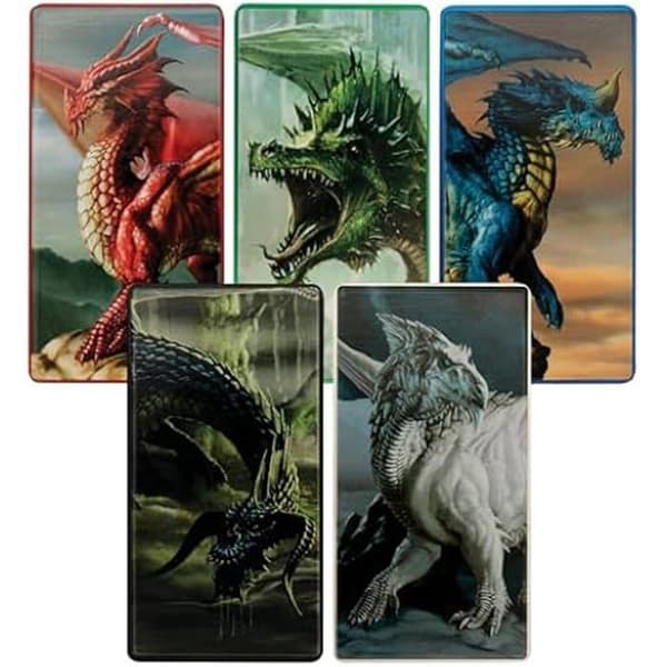 Set av ingotter - FANATTIK - Dungeons &amp; Dragons - Kromatiska Drakar - Begränsad utgåva - 50-årsjubileum