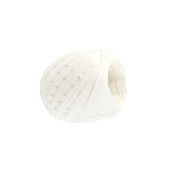 INF Hvid Raffia Papirsnøre - Perfekt til DIY Håndværk & Indpakning