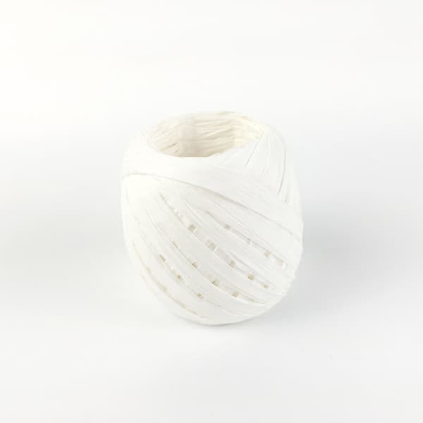 INF Hvid Raffia Papirsnøre - Perfekt til DIY Håndværk & Indpakning