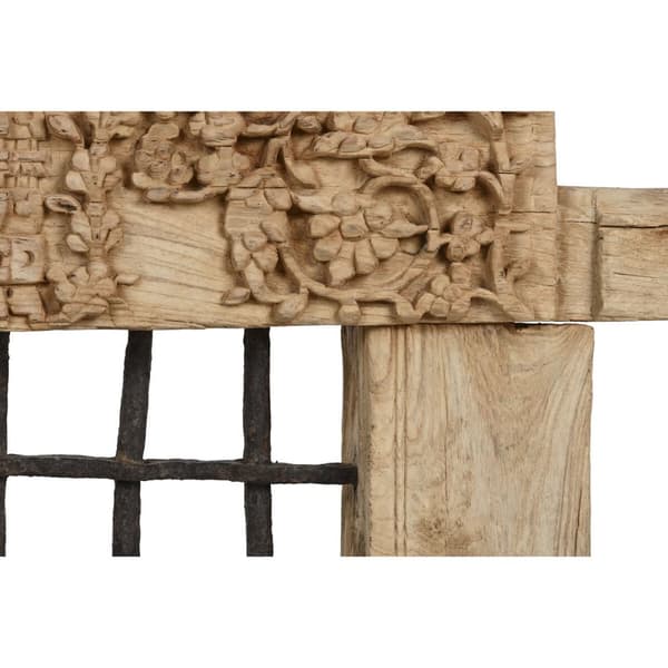 Prydnadsfigur Home ESPRIT Naturell Enskild del 65 x 18 x 75 cm