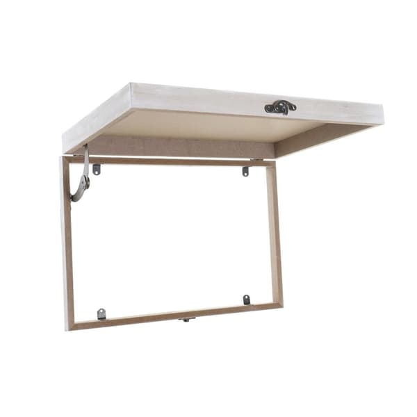 Koristerasia DKD Home Decor Musta Kullattu Puu MDF (2 osaa)