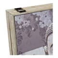 Pikkukuva 2 / 4: Koristerasia DKD Home Decor Harmaa Puu MDF Buddha Tiski (2 osaa)