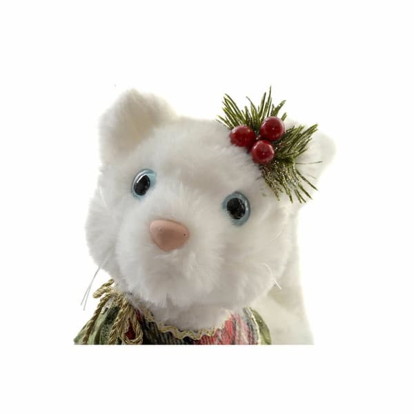Prydnadsfigur DKD Home Decor Polyester Kattunge (19 x 10 x 20 cm)