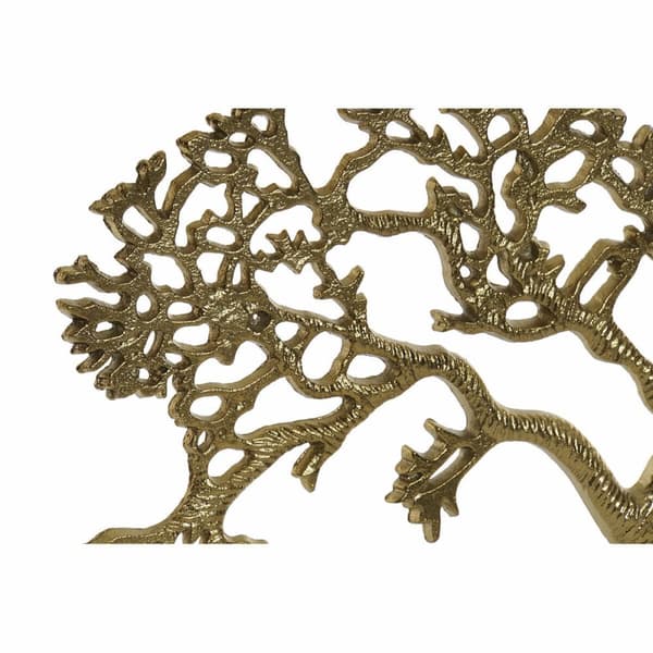 Prydnadsfigur DKD Home Decor Aluminium Marmor Träd (60 x 10 x 48 cm)