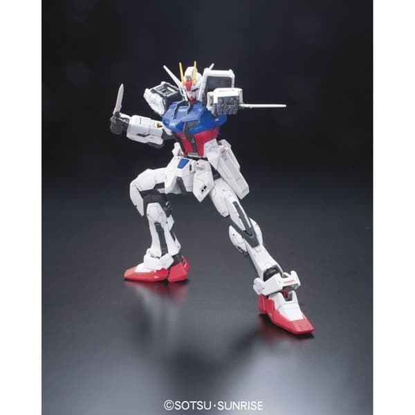 Samlingsfigurer Bandai RG 1/144 AILE STRIKE GUNDAM BL Plast (Plast)