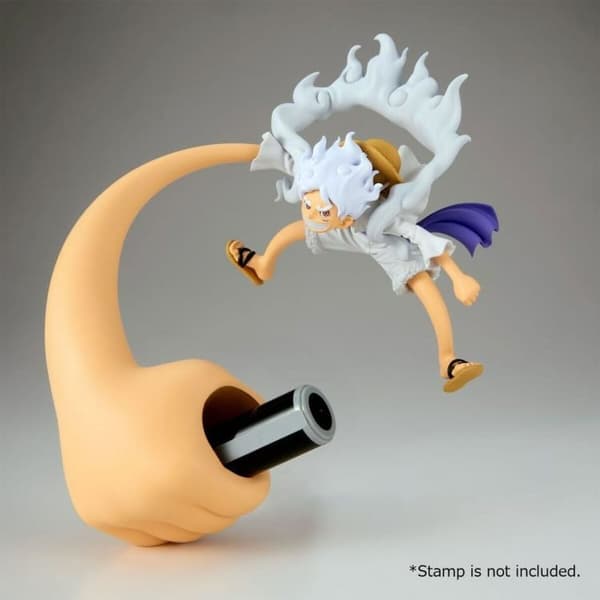Samlingsfigurer One Piece ONE PIECE FL - MONKEY.D.LUFFY (GEAR 5) Vol.4 Multicolour (Multicolour) Plast (Plast)