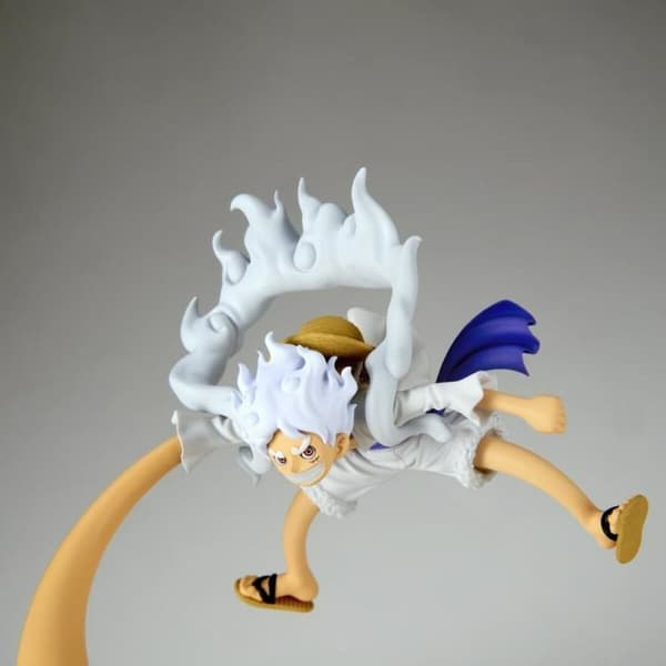 Samlingsfigurer One Piece ONE PIECE FL - MONKEY.D.LUFFY (GEAR 5) Vol.4 Multicolour (Multicolour) Plast (Plast)