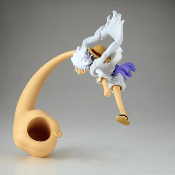 Samlingsfigurer One Piece ONE PIECE FL - MONKEY.D.LUFFY (GEAR 5) Vol.4 Multicolour (Multicolour) Plast (Plast)